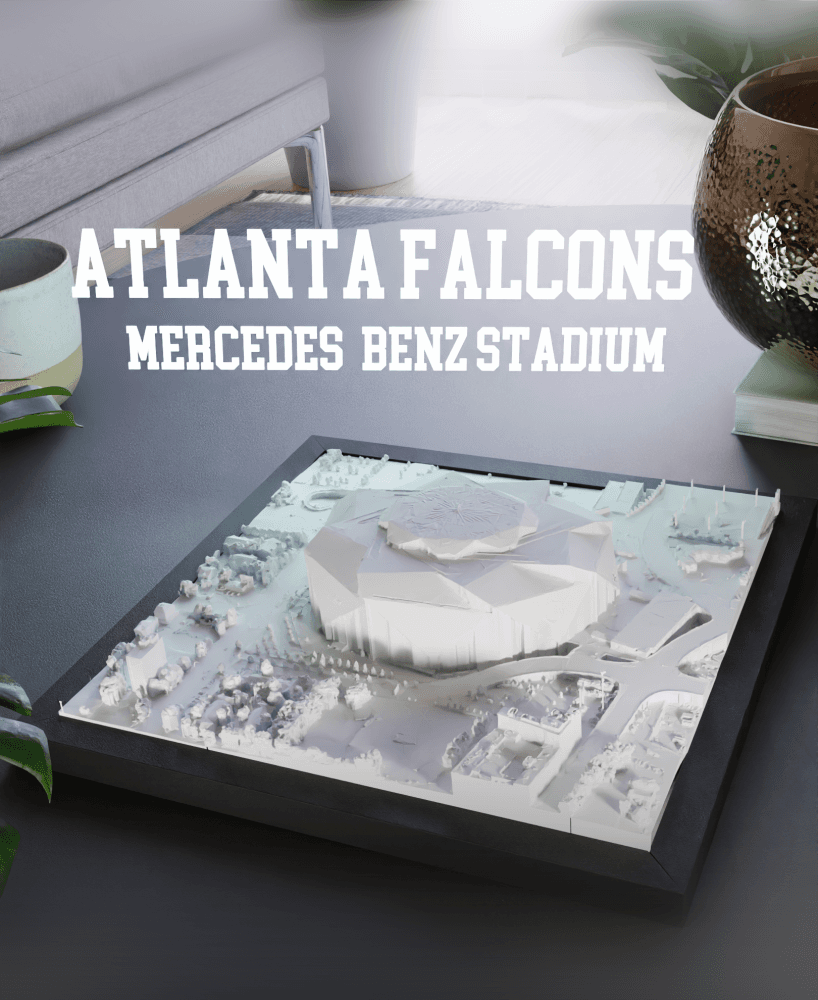 Atlanta Falcons - Mercedes-Benz Stadium 3d model