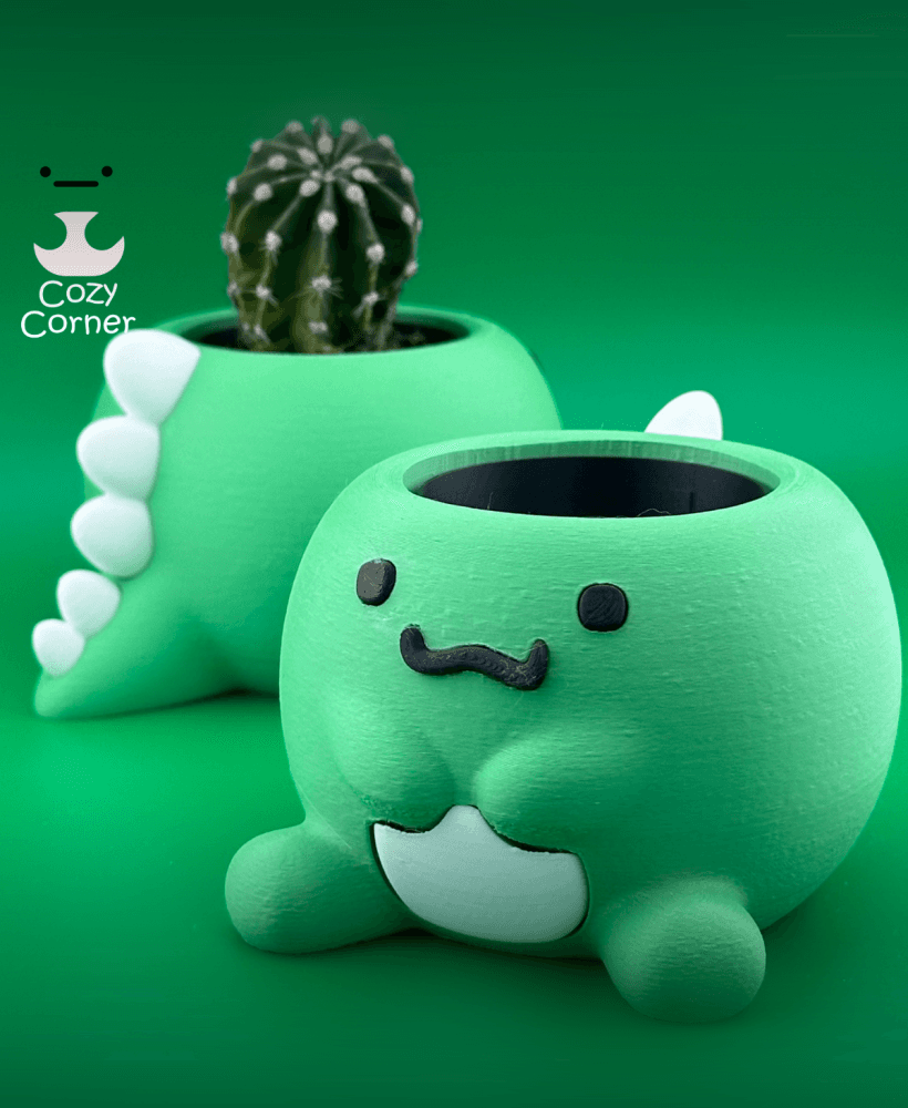 Dragon planter 3d model