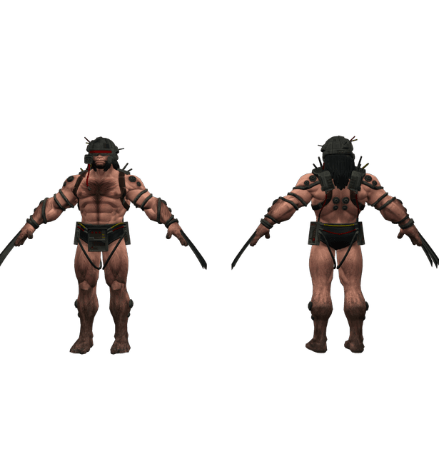 James Howlett Wolverine Weapon X 3d model