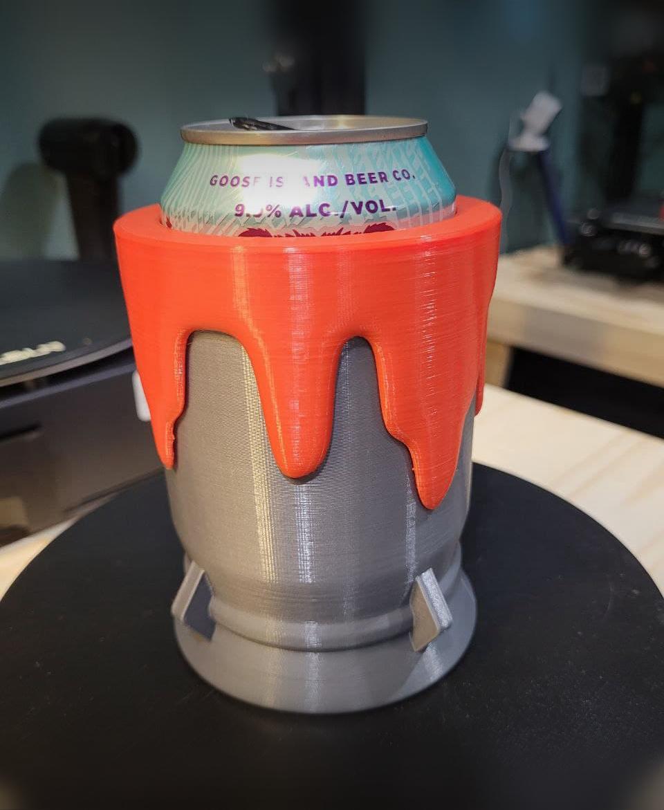 Bloody Goblet Beer Can Koozie 3d model