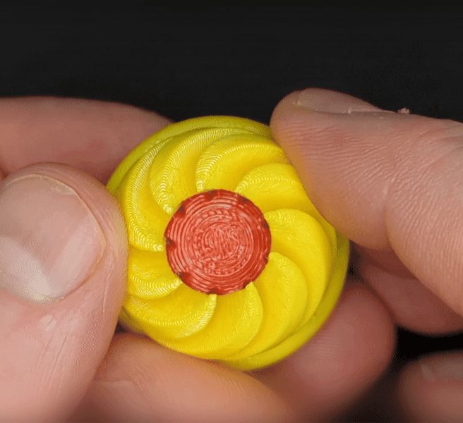 Sphere Vortex/Helix Fidget toy 3d model