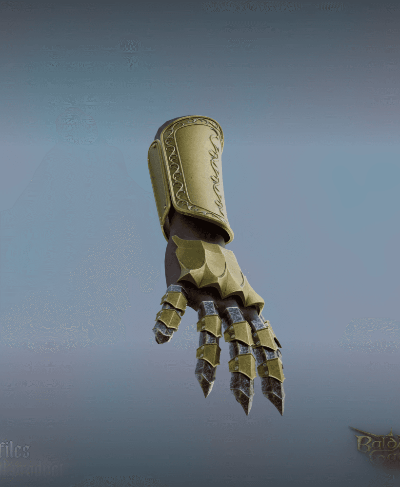 Dreamwalker Gloves Baldurs Gate 3  3d model