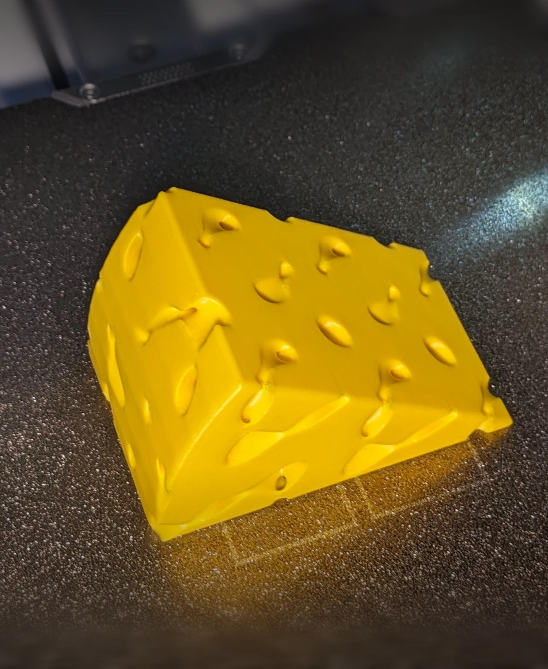 Holey Cheese 3d model