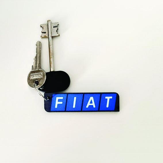 Keychain: Fiat I 3d model