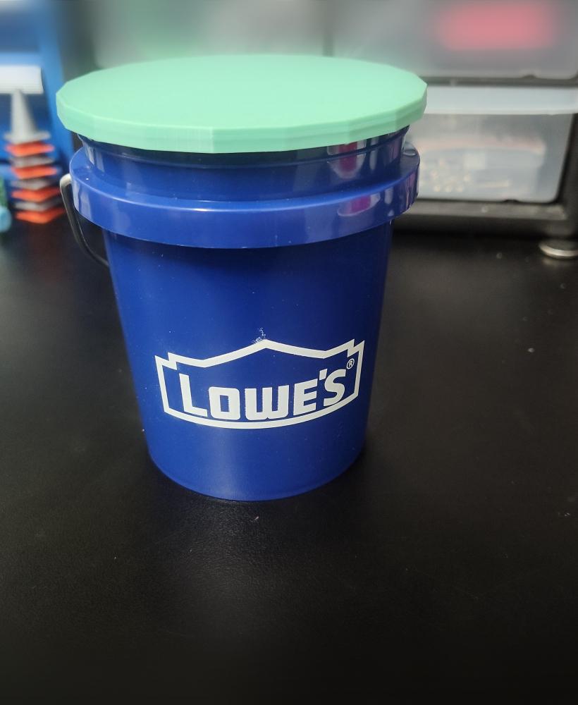 lid for mini Lowes bucket 3d model