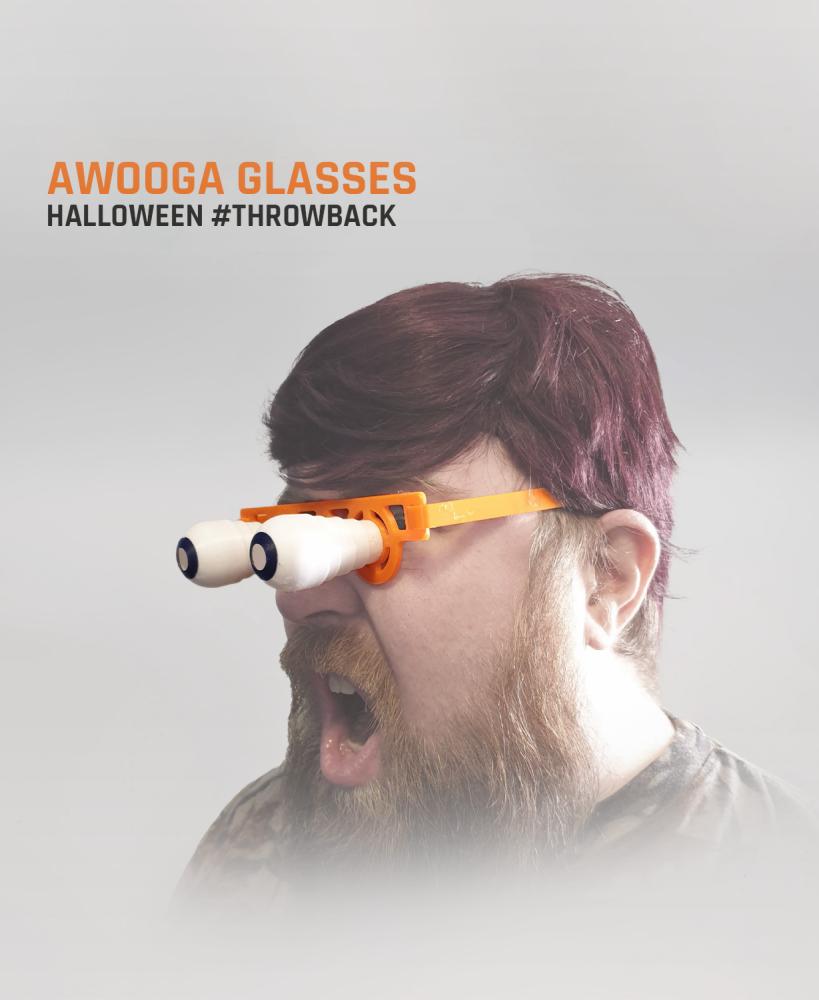 Awooga Party Glasses #throwback 3d model