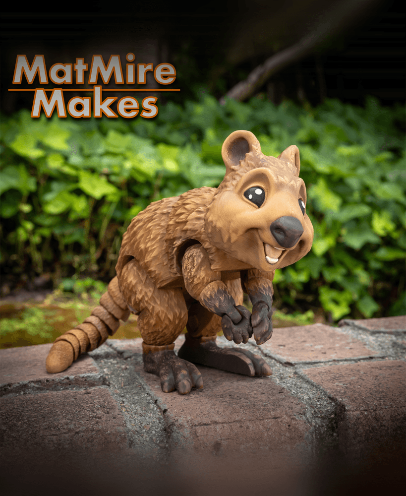 Quokka - Articulated Figure 3d model