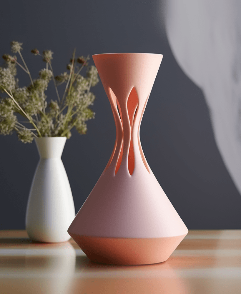 Lesina Vase – Modern Cutout Design 3d model