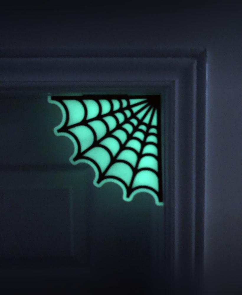 Spider Web Corner Decoration 3d model