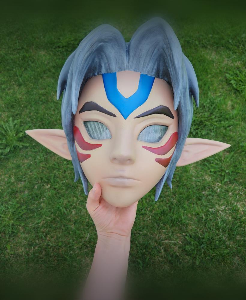 FIERCE DEITY MASK FROM ZELDA 3d model