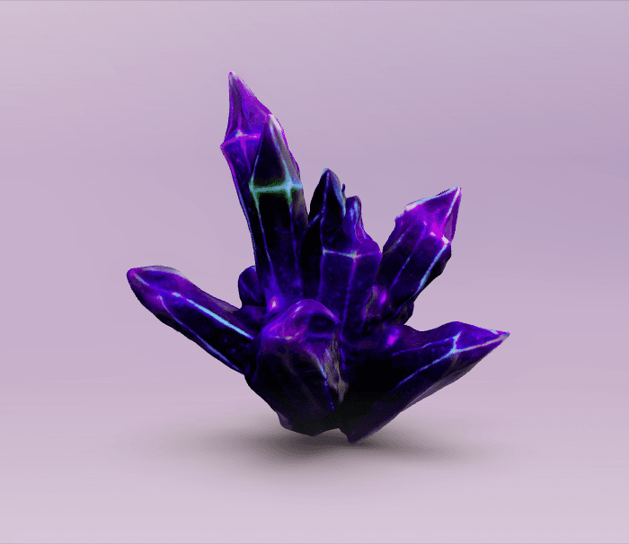 Crystal 3d model