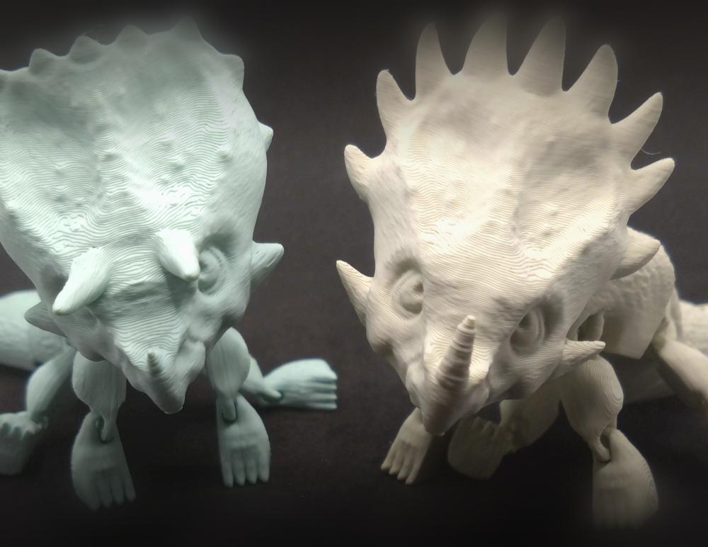 Articulated Ceratopsian Toys 3d model