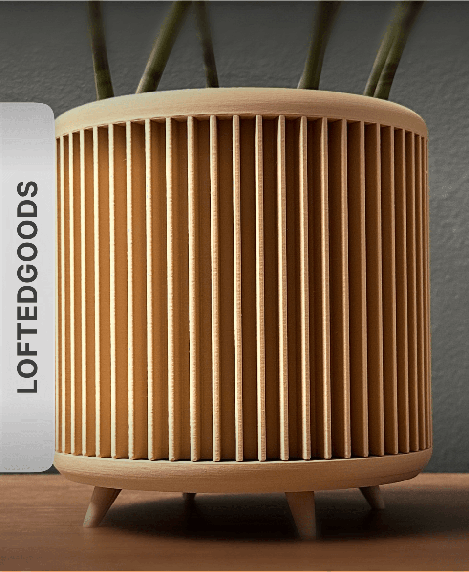 The Nelson - Planter with Legs by LoftedGoods 3d model