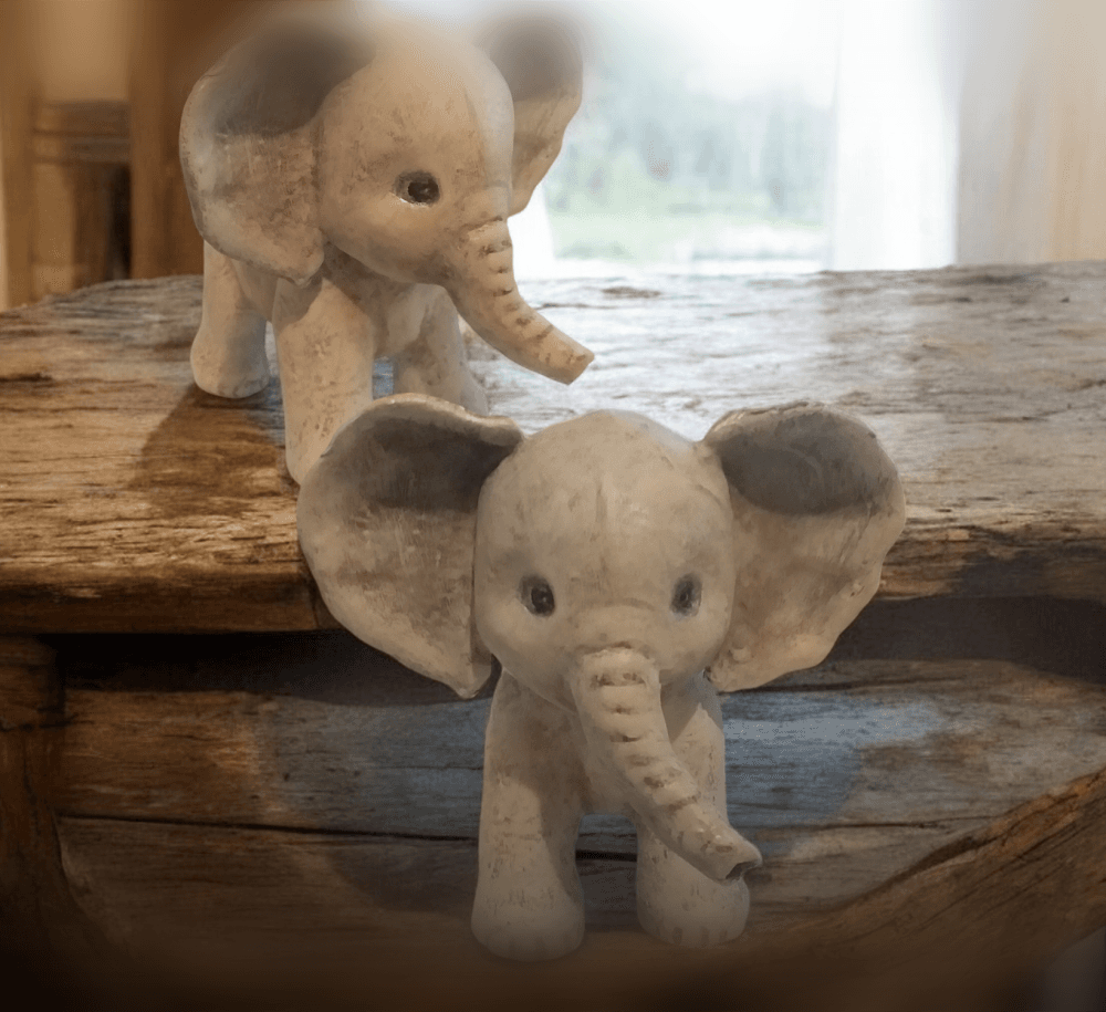 Baby Elephant Statue 3d model