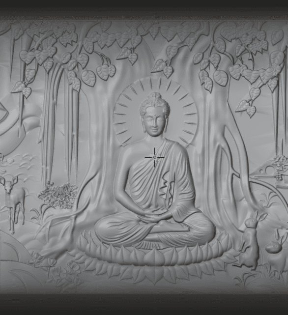 buddha.blend 3d model