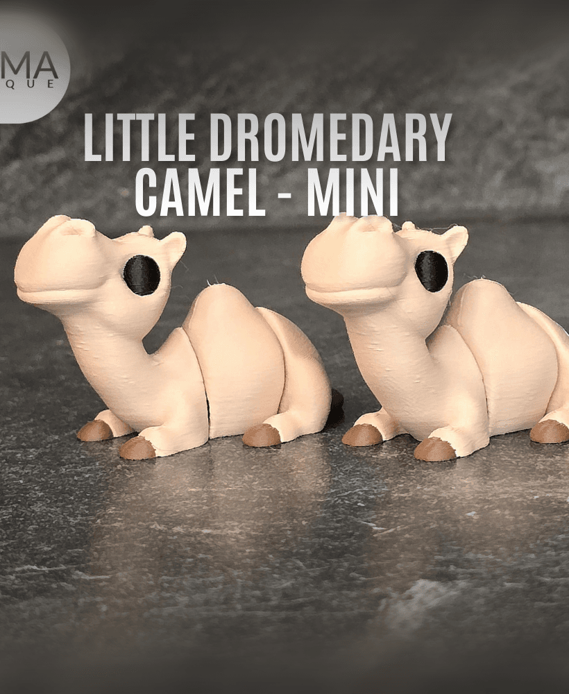 Little Flexi Mini Dromedary Camel 3d model