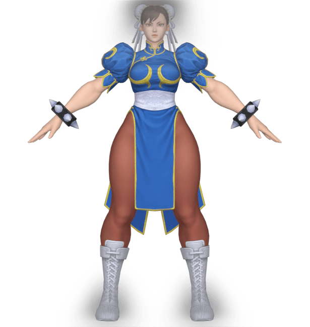 Chun Li 3d model