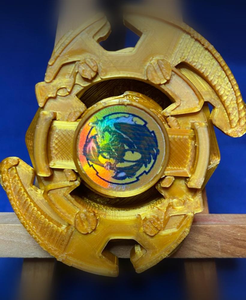 BEYBLADE DRANZER F | COMPLETE | PLASTIC GEN SERIES 3d model