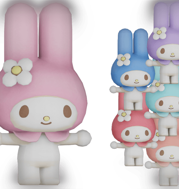 My Melody 3d model