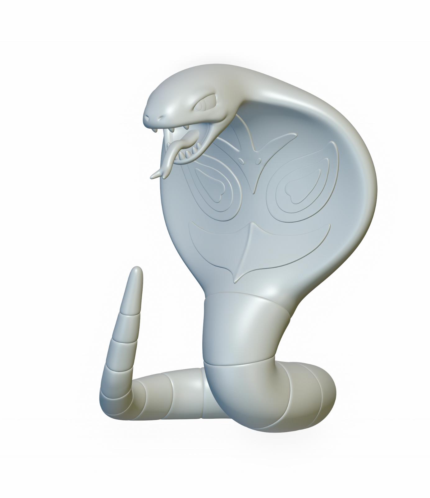 Pokemon Arbok #24 - Optimized for 3D Printing 3d model