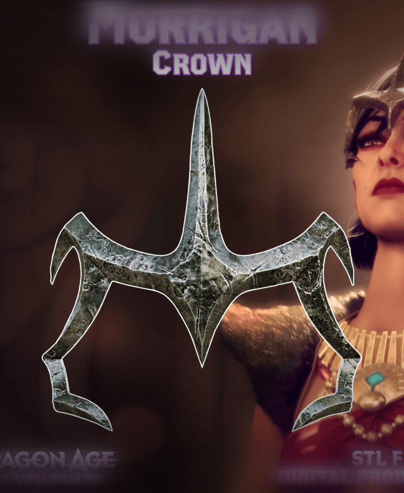 Fantasy Morrigan Crown Dragon Age: The Veilguard 3d model