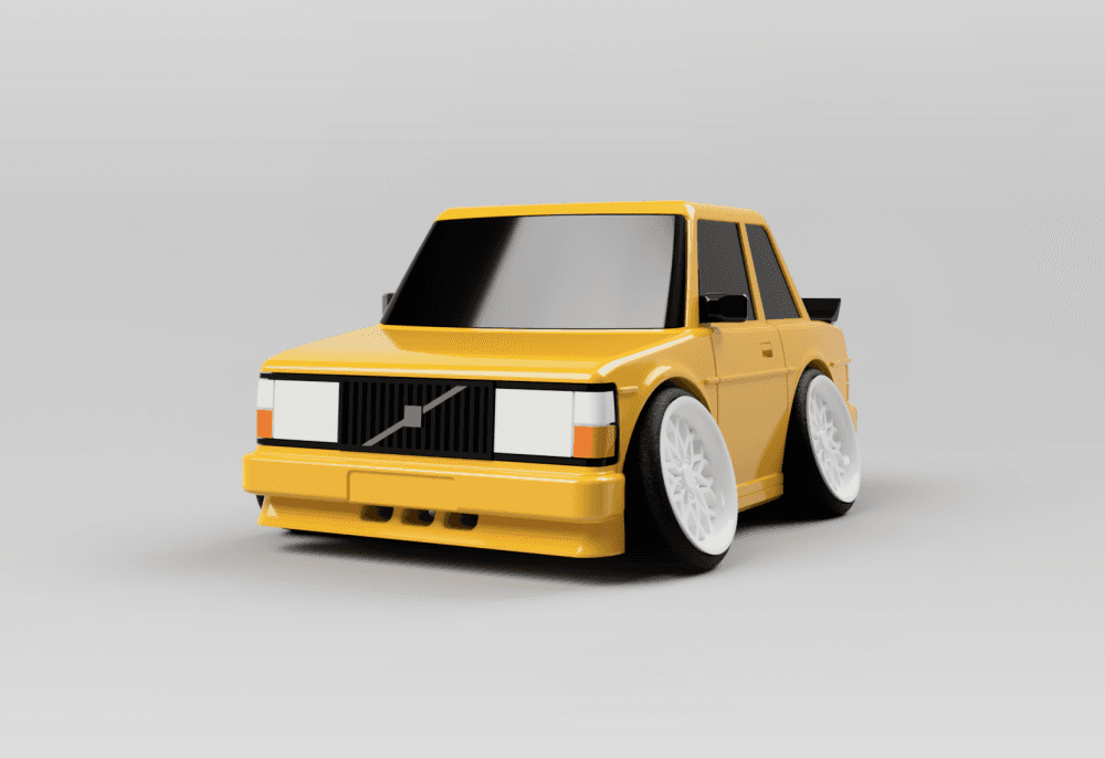 Tooned 240 Turbo 3d model