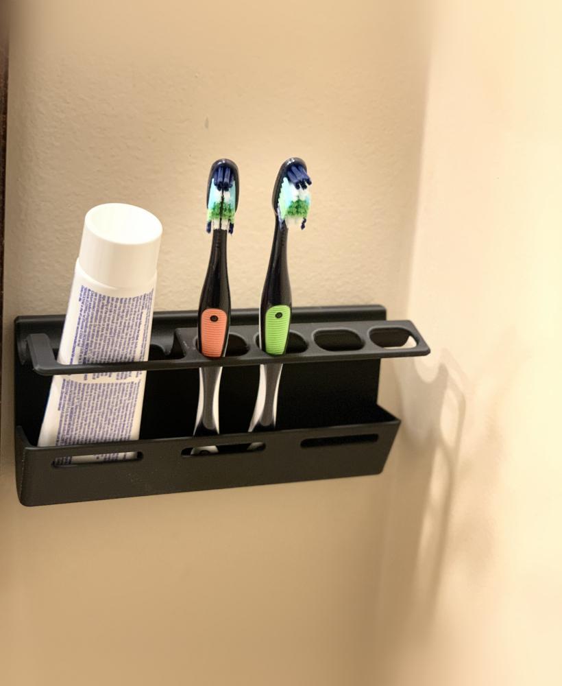 Wall Mounted - Toothbrush Holder 3d model