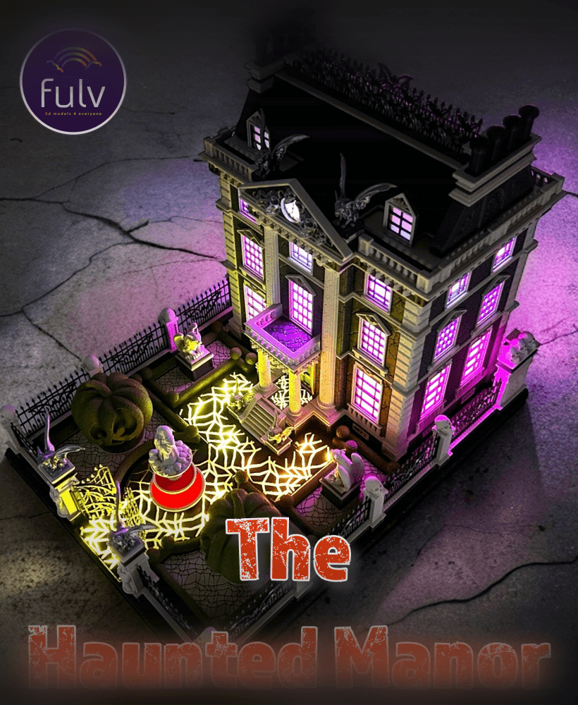 The Haunted Manor 3d model