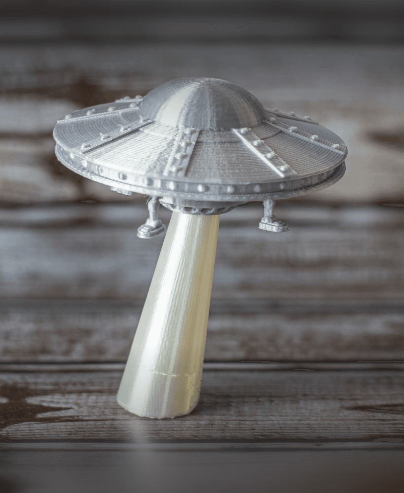 Retro UFO 3d model