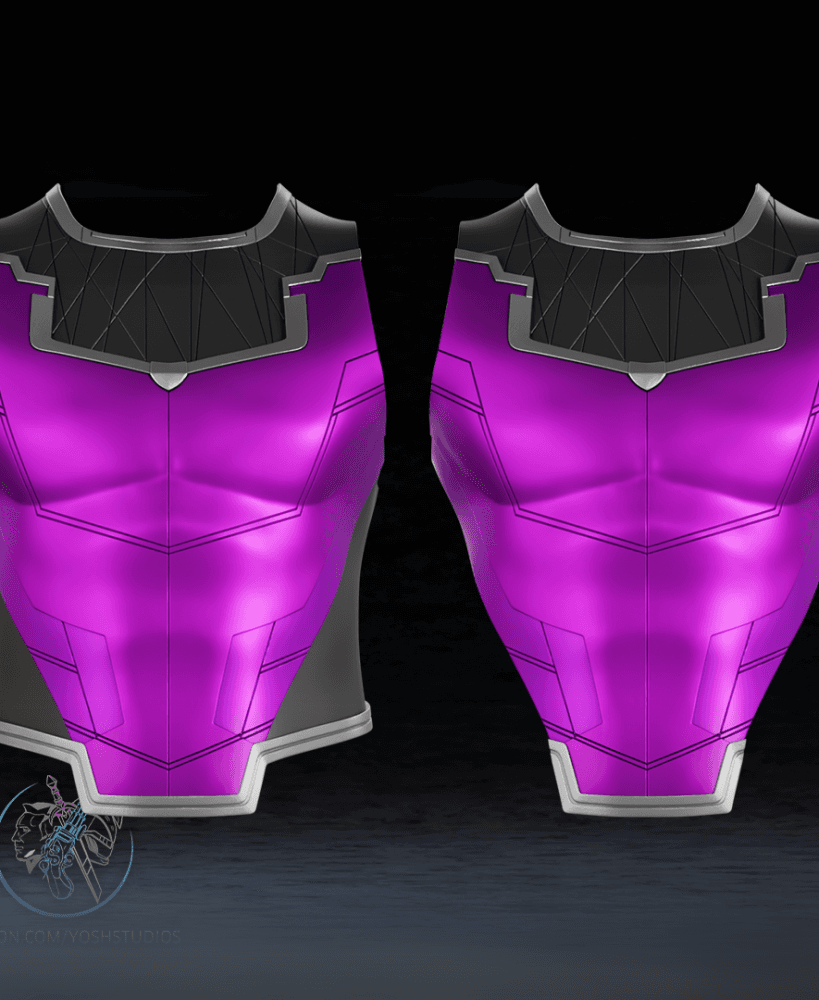 MCU Gambit Chest Armor 3D Print File STL 3d model