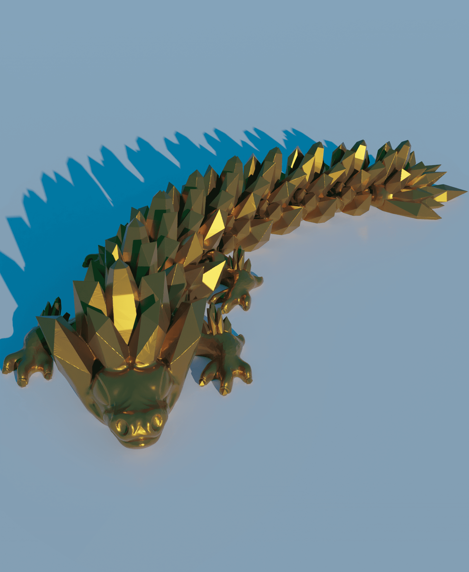 Dragon - Flexi beast 3d model