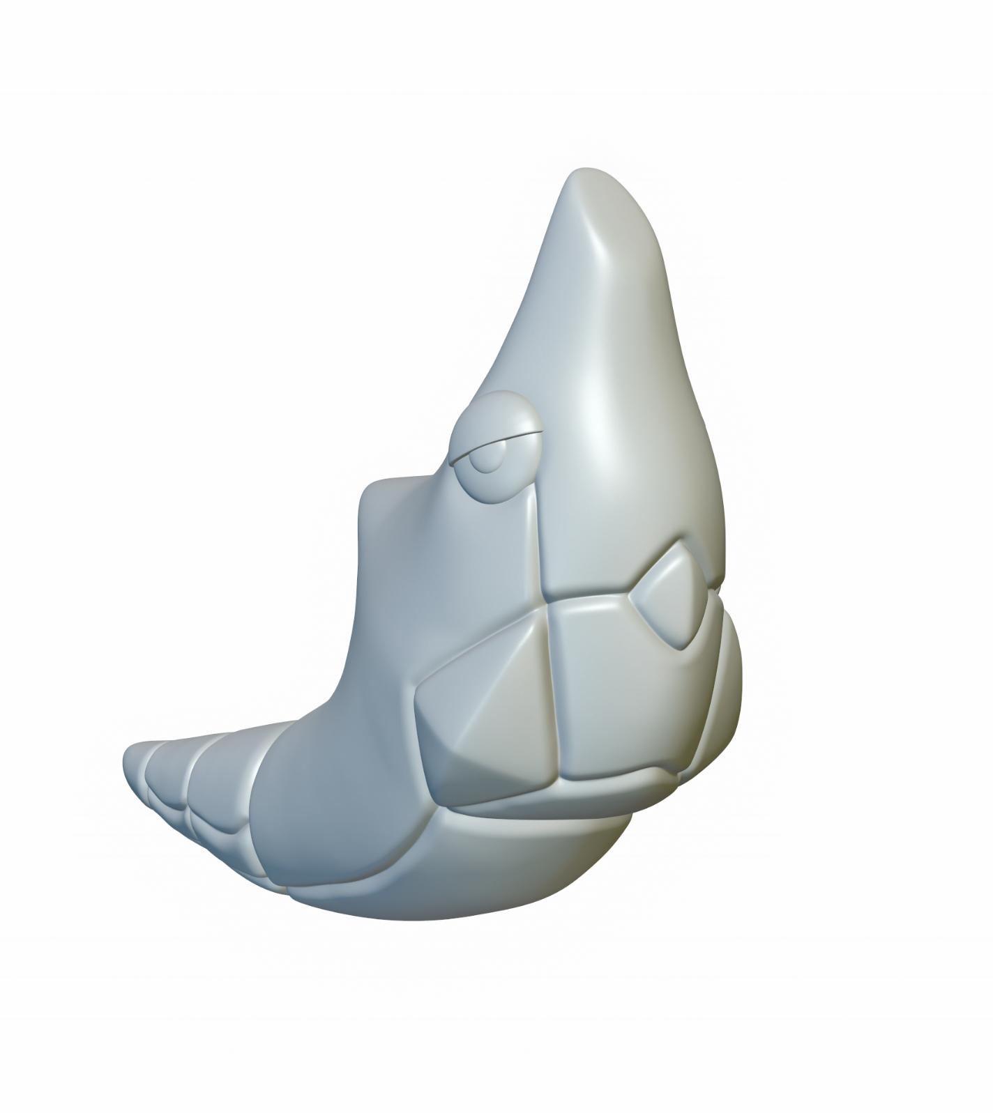 Pokemon Metapod #11 - Optimized for 3D Printing 3d model