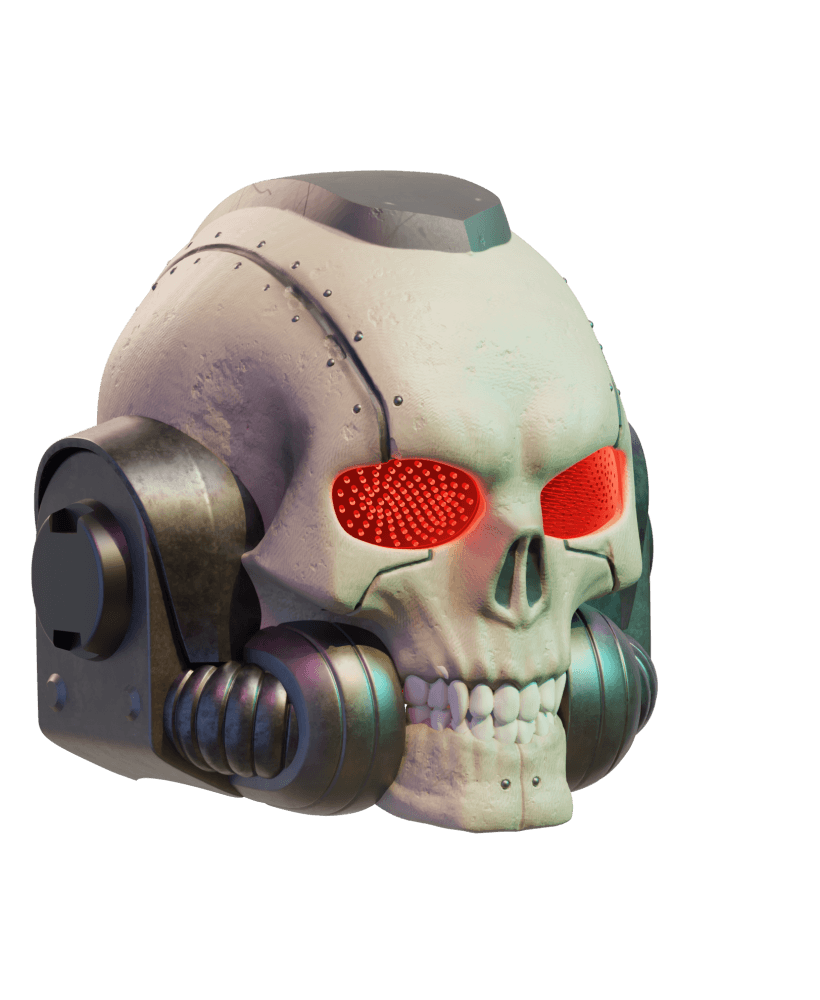 Space Marine 2 Chaplain Helmet 3d model