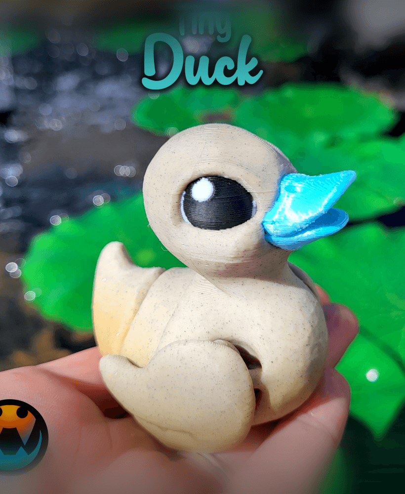 Tiny Duck 3d model