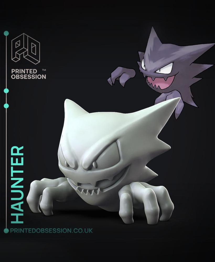 Haunter - Pokemon - Fan Art 3d model