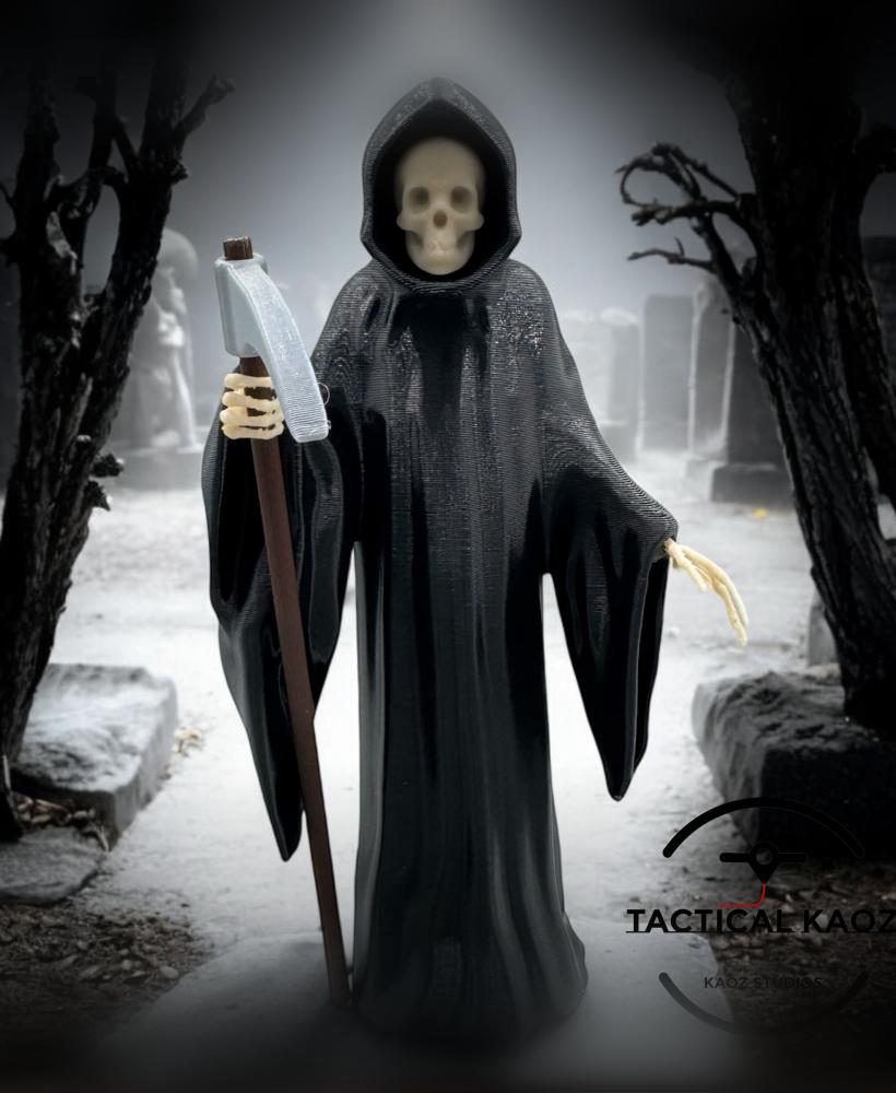 Grim Reaper Multi Part Model Halloween Decor 3d model