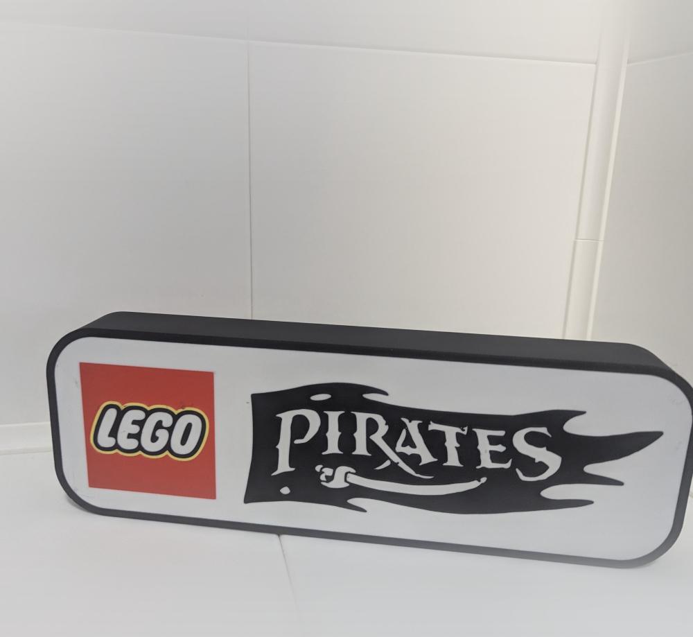 Lego Pirates Lightbox 3d model