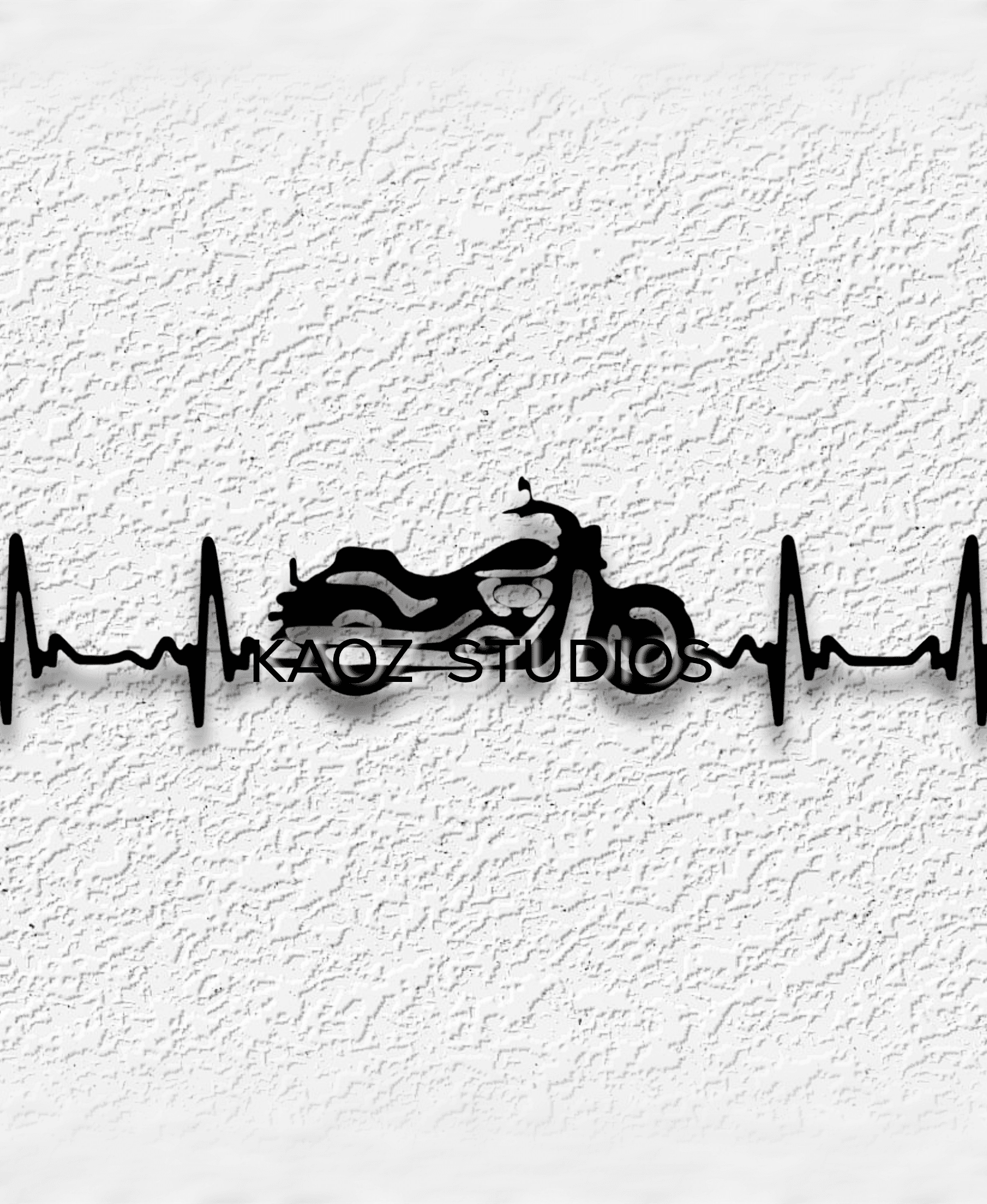 harley davidson wall art motorcycle wall decor heart beat decoration fanart 3d model