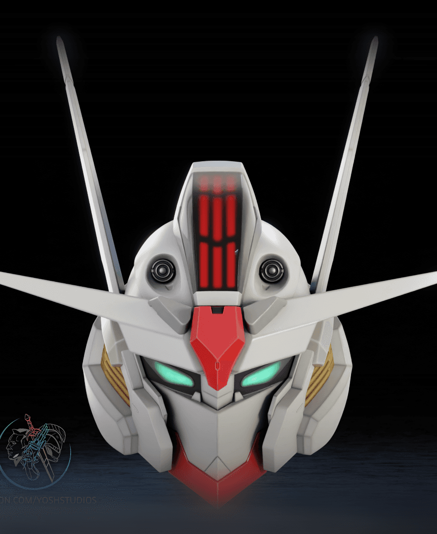 COD Gundam Helmet 3D Printer File STL 3d model