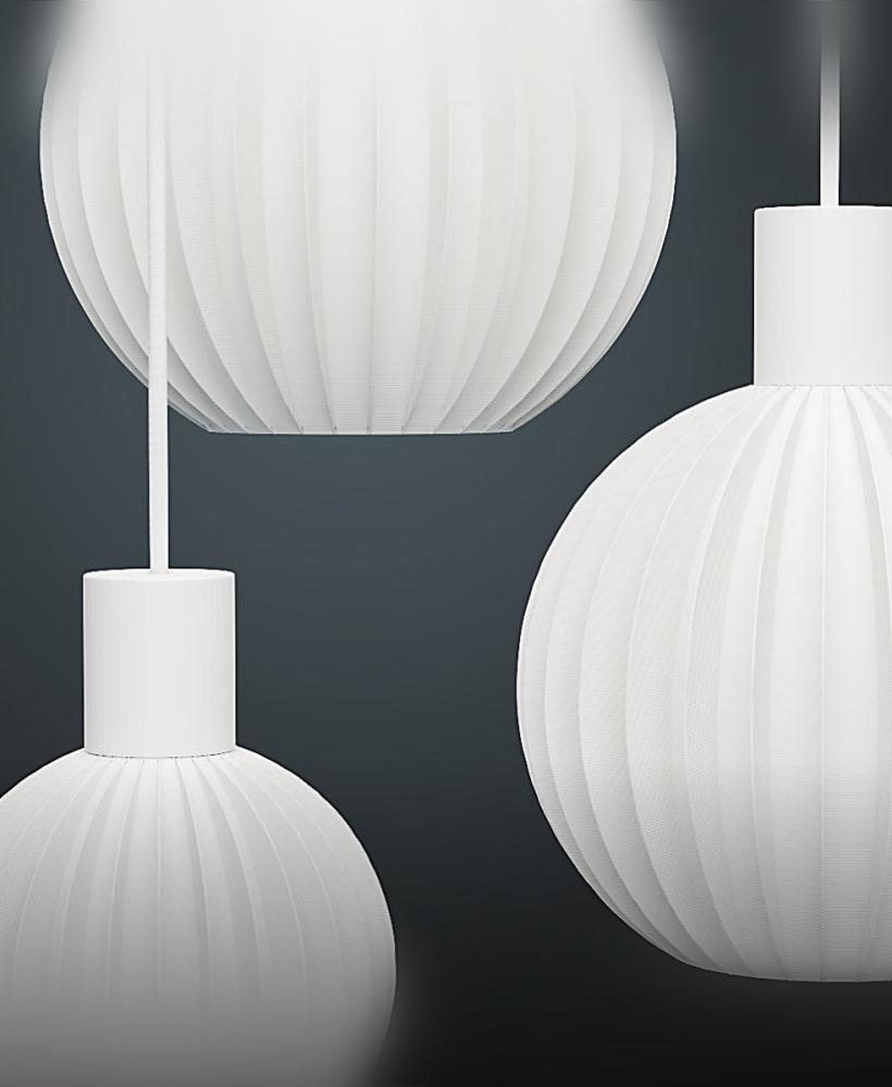 BALL STRAIGHT LAMPSHADE 3d model