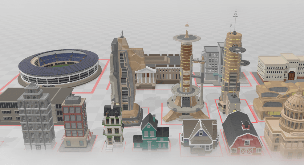 Build A City 3d model