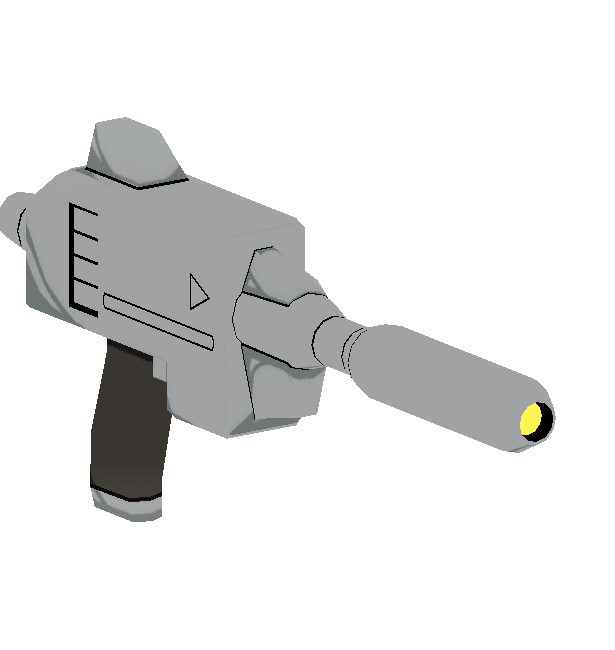 Davastator Gun 3d model