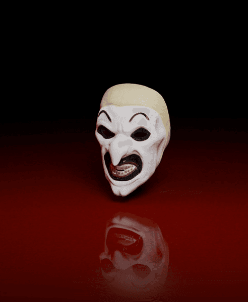 ART THE CLOWN TERRIFIER MASK 3d model