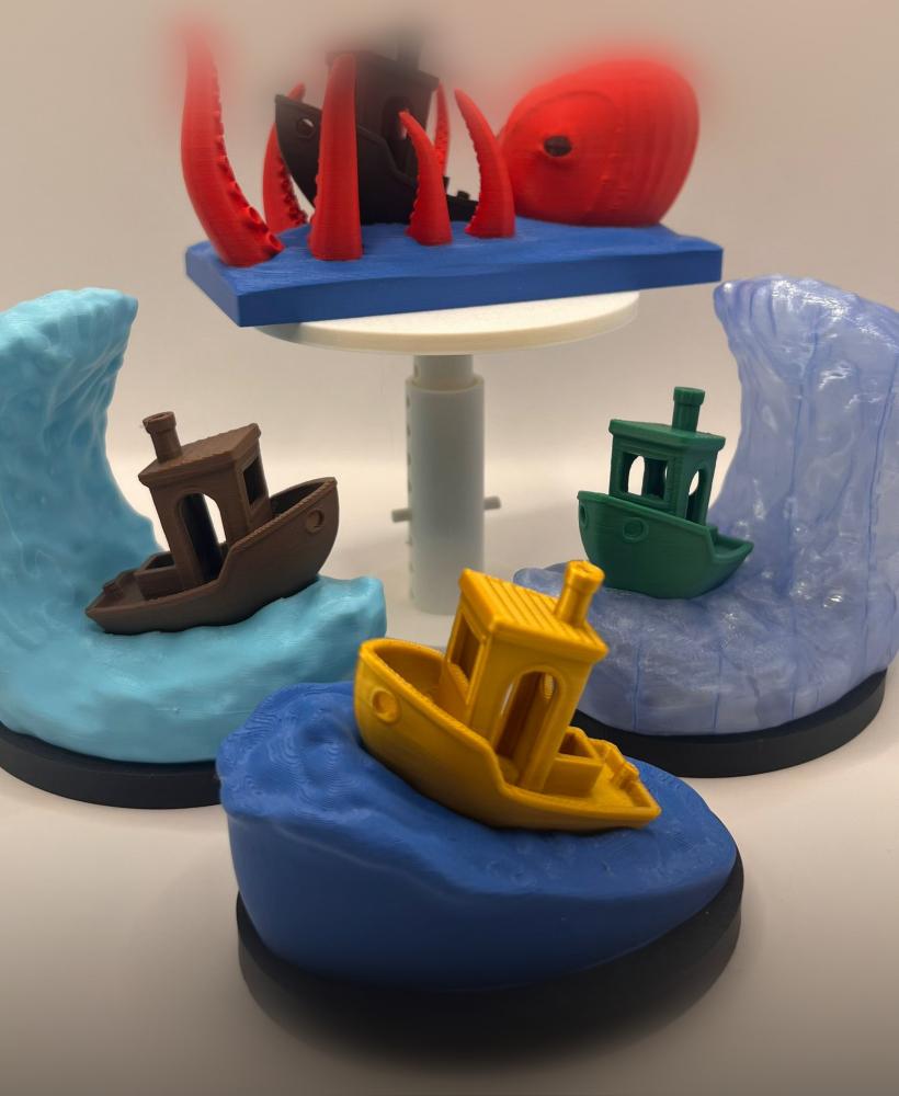 Benchy Boat Decoration Bundle 3d model