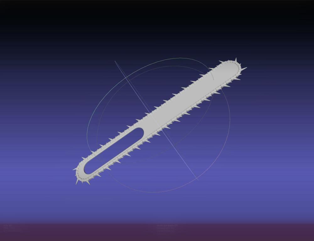 Chainsaw Man arm blade printable assembly 3d model