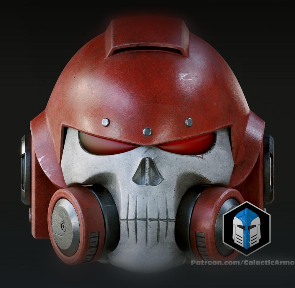 Reiver Space Marine Helmet - 3D Print Files 3d model