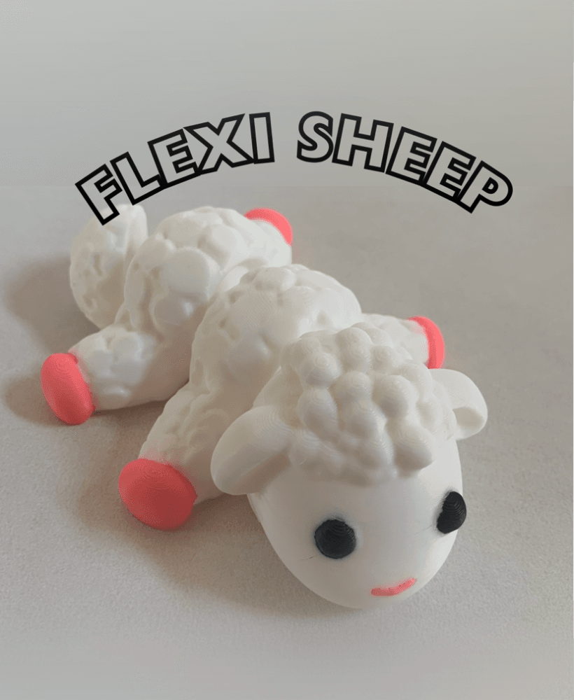 Flexi Sheep 3MF 3d model