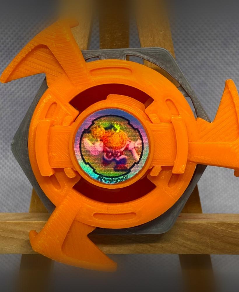 BEYBLADE BUMP KING | COMPLETE | PLASTIC GEN SERIES 3d model