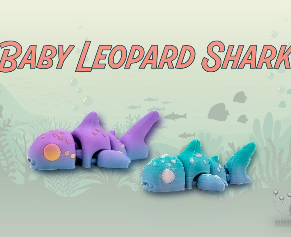 M3D - Baby Leopard Shark 3d model