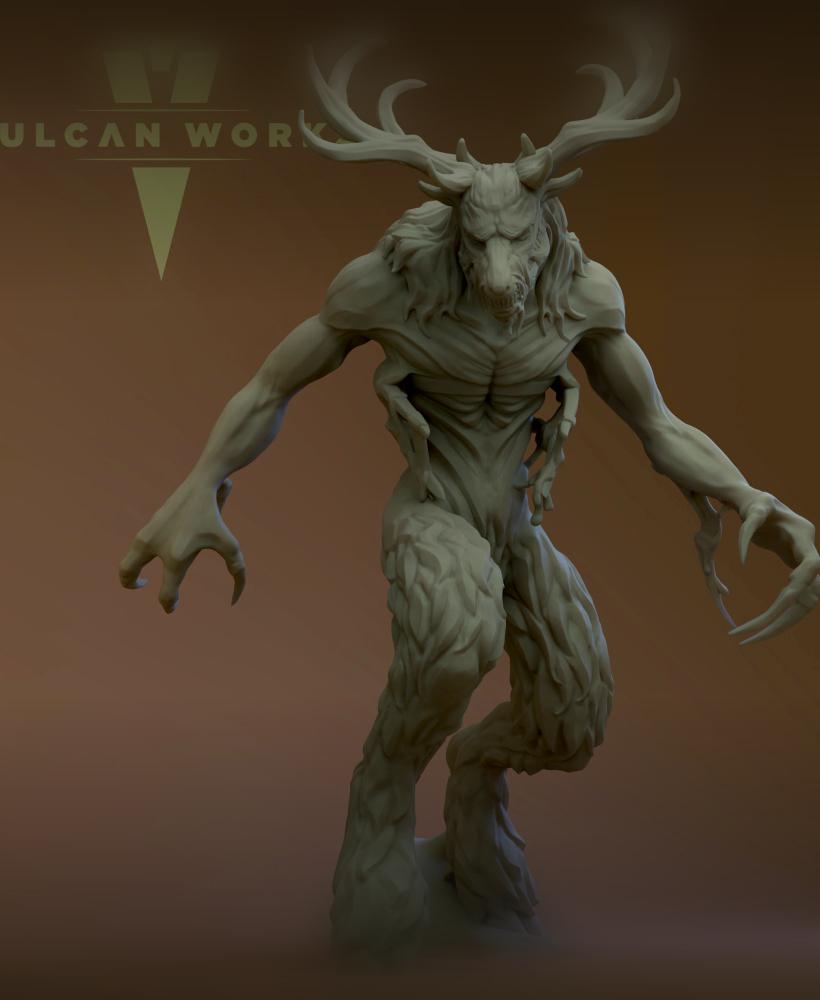 Wendigo 3d model